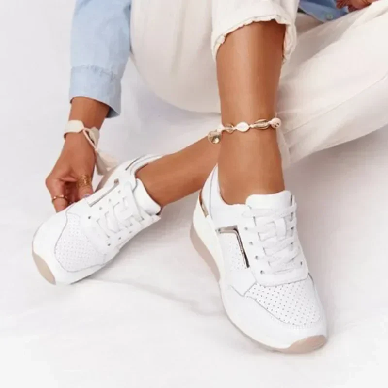 Heidi-Mode | Plattform Sneaker Damen - Leichte Freizeitschuhe - Image 3