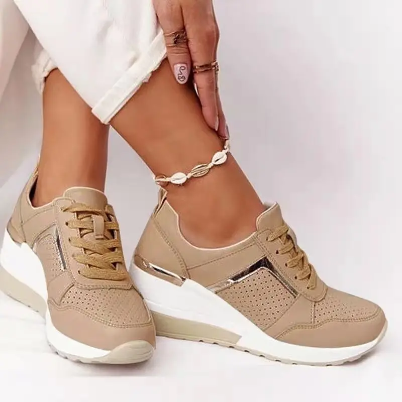 Heidi-Mode | Plattform Sneaker Damen - Leichte Freizeitschuhe - Image 4