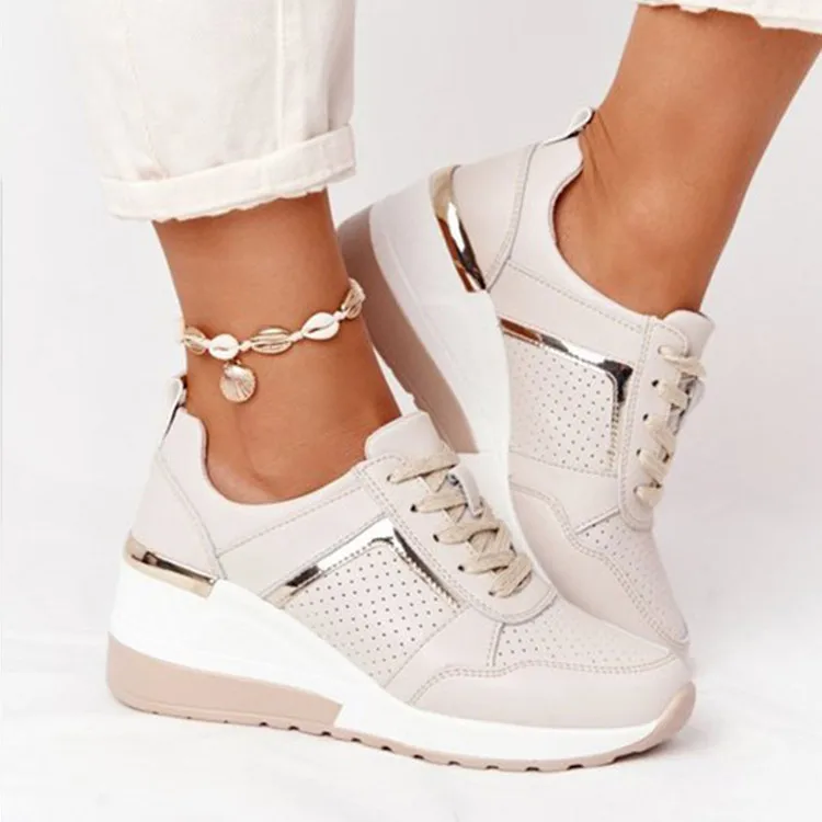 Heidi-Mode | Plattform Sneaker Damen - Leichte Freizeitschuhe - Image 5