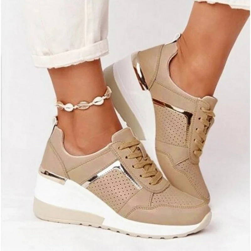 Heidi-Mode | Plattform Sneaker Damen - Leichte Freizeitschuhe - Image 8