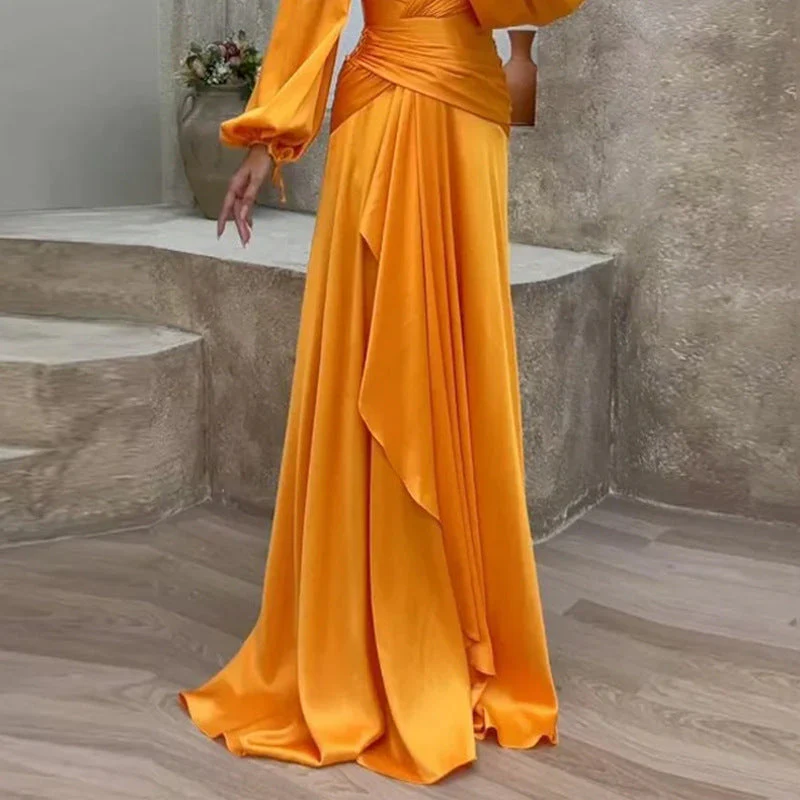 Heidi-Mode | Plisseekleid mit Taillierter Passform und Langen Ärmeln - Image 5