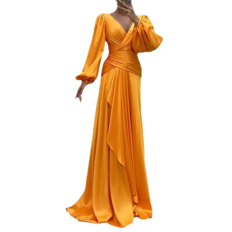 Heidi-Mode | Plisseekleid mit Taillierter Passform und Langen Ärmeln - Image 6