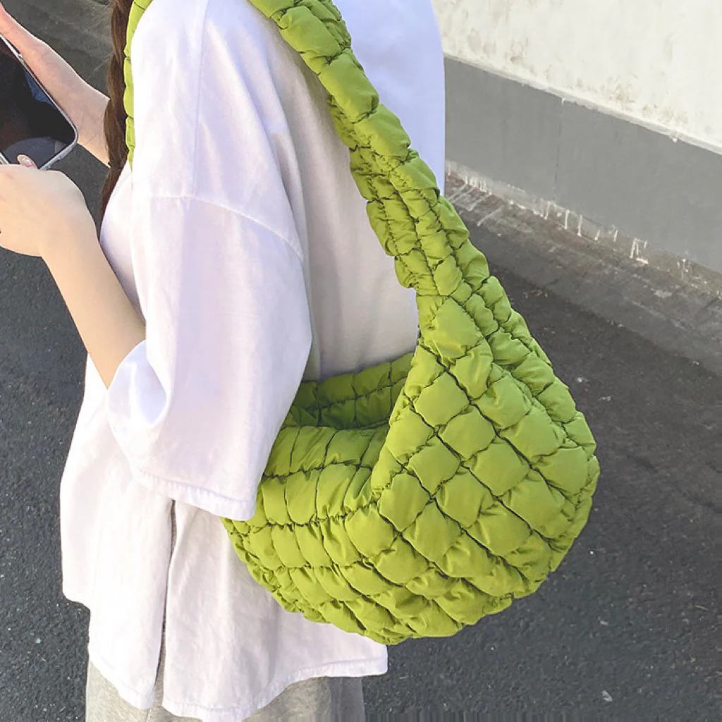 Heidi-Mode | Plissierte Schultertasche für Frauen - Image 2