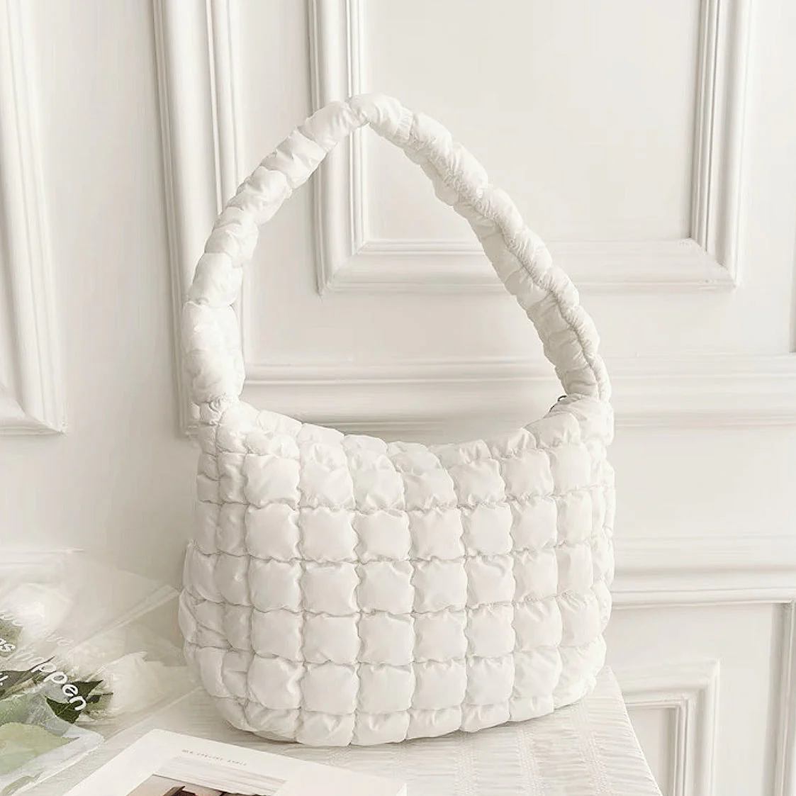 Heidi-Mode | Plissierte Schultertasche für Frauen - Image 9