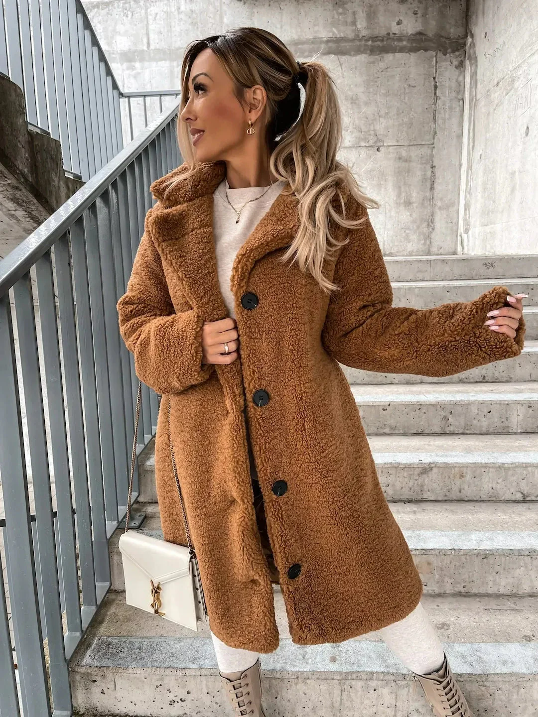 Heidi-Mode | Plüsch-Trenchcoat - Image 2
