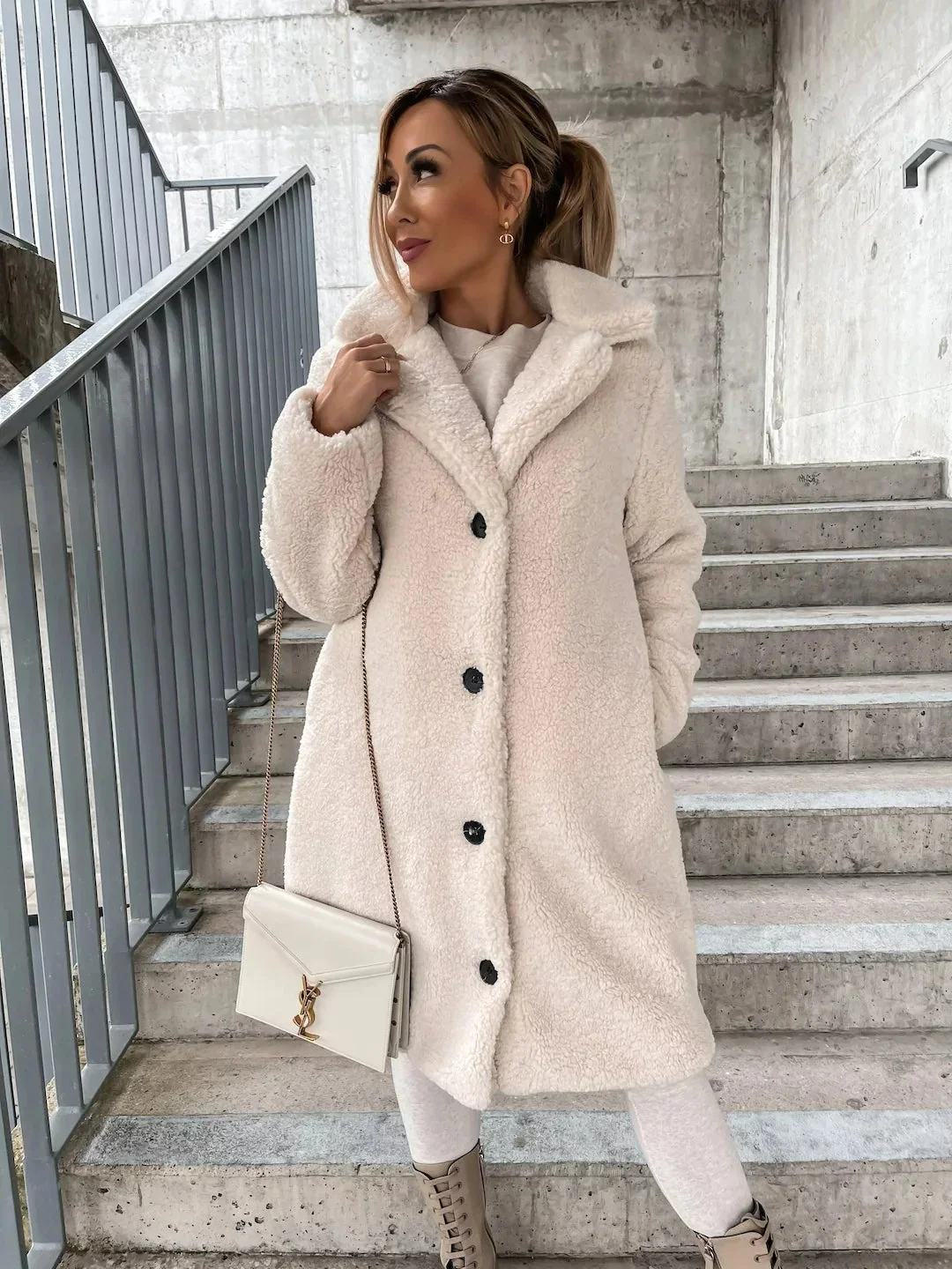 Heidi-Mode | Plüsch-Trenchcoat - Image 3