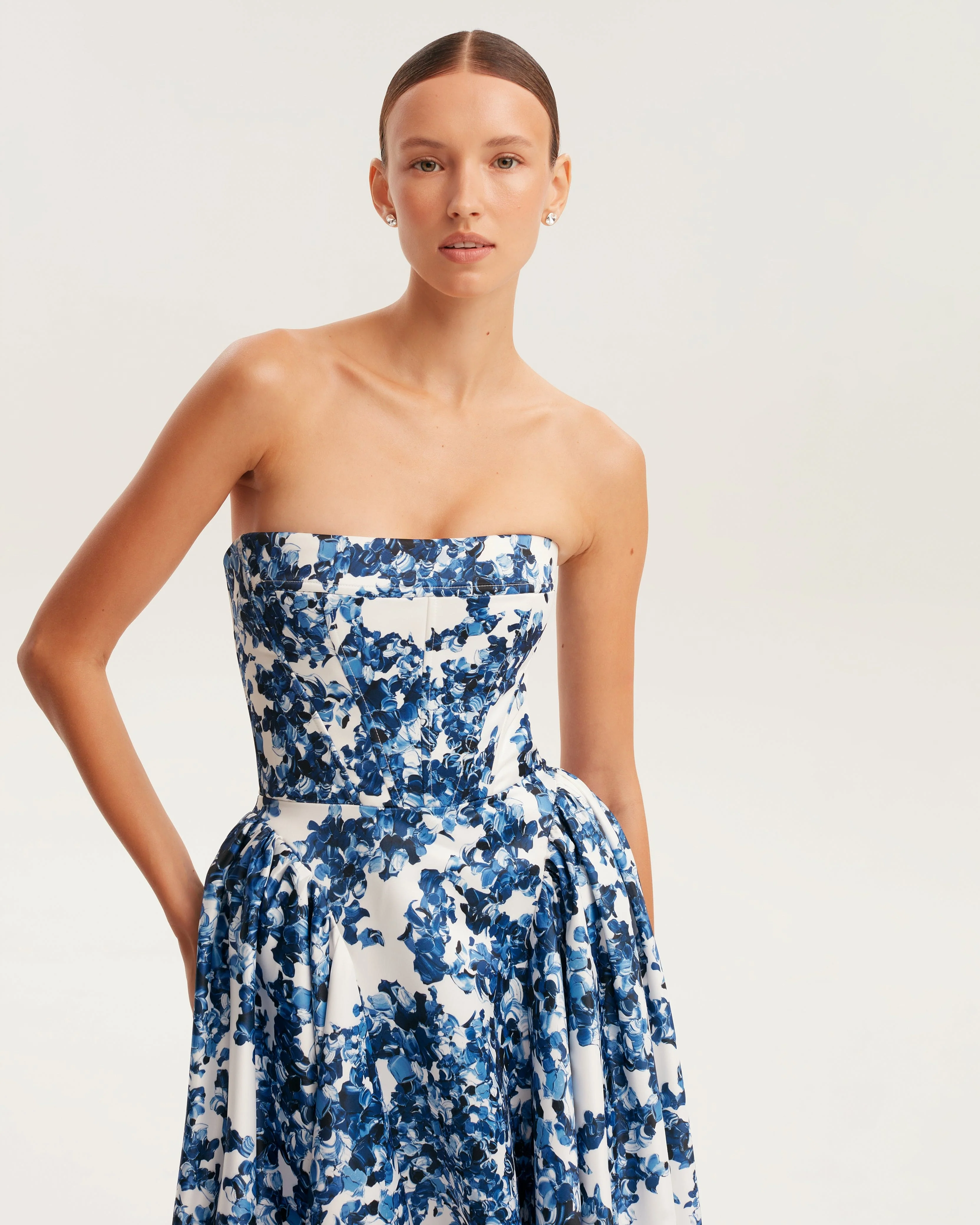 Heidi-Mode | Porzellan Blumen Kleid - Image 3