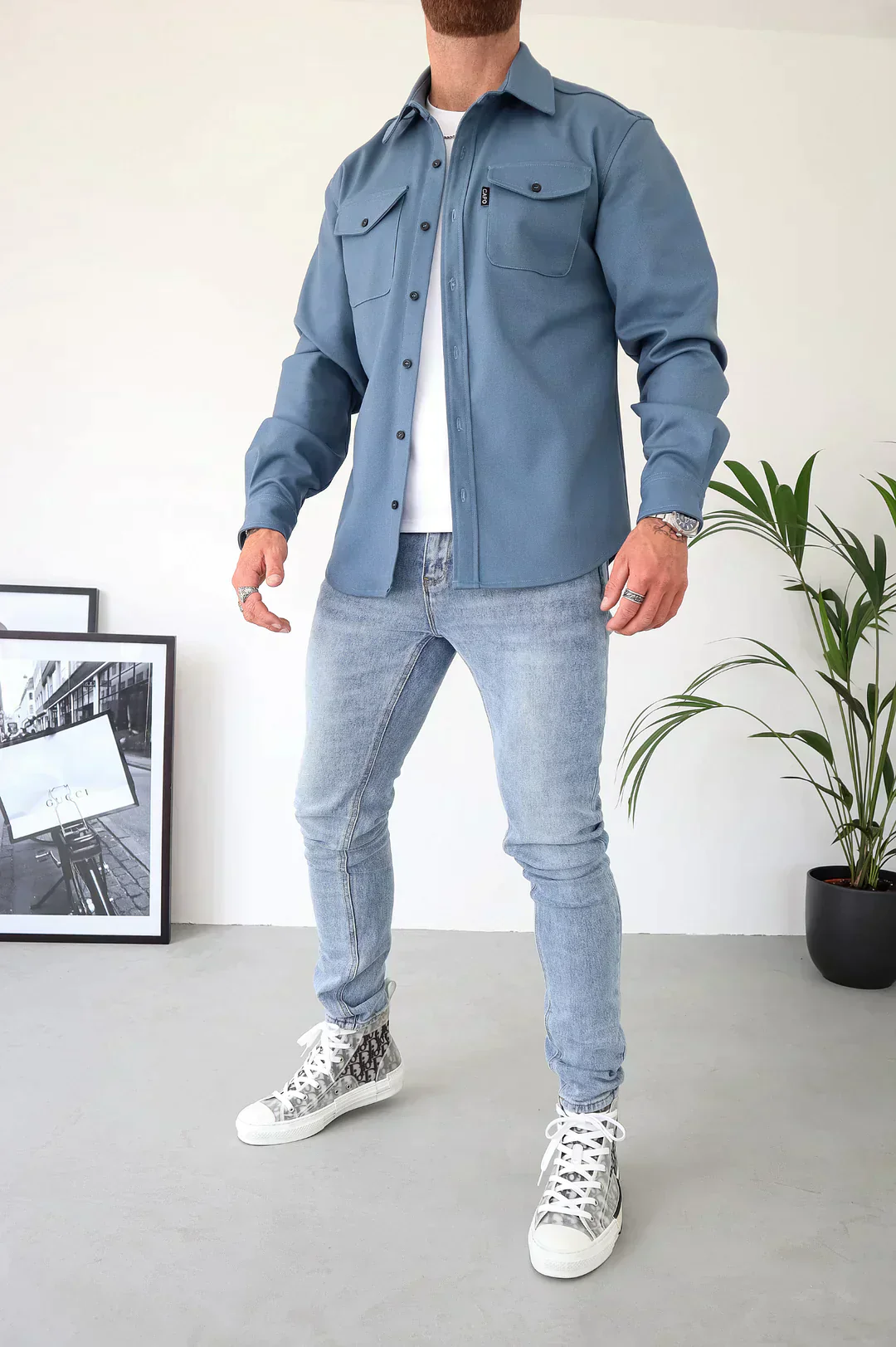 Heidi-Mode | Premium-Jacke mit Knopfverschluss für Herren Stylische und Bequeme Jacke