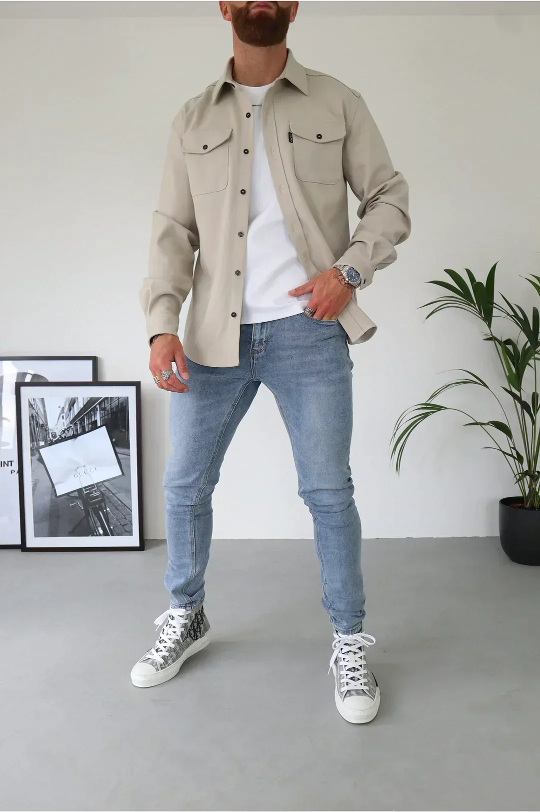 Heidi-Mode | Premium-Jacke mit Knopfverschluss für Herren Stylische und Bequeme Jacke - Image 11