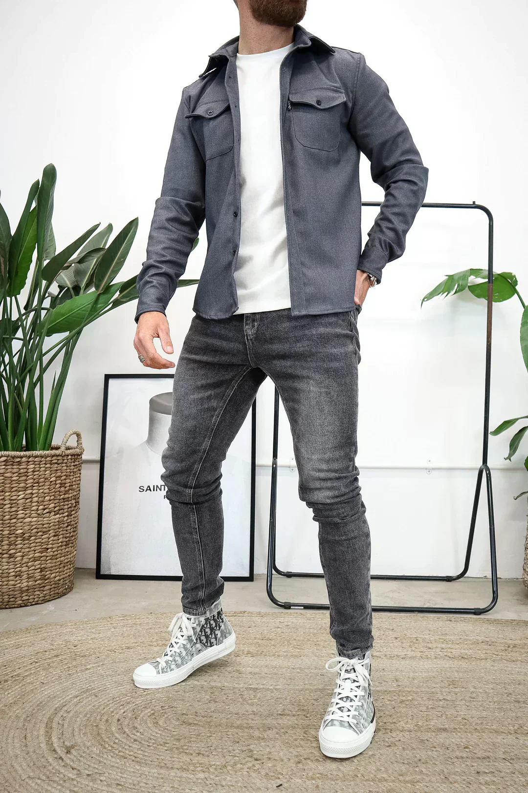 Heidi-Mode | Premium-Jacke mit Knopfverschluss für Herren Stylische und Bequeme Jacke - Image 20