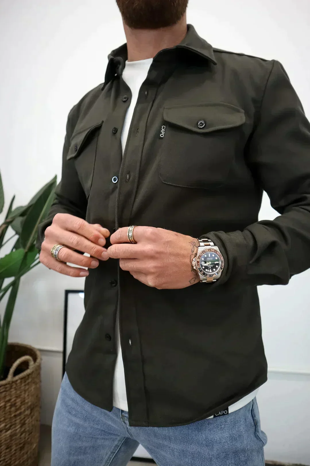 Heidi-Mode | Premium-Jacke mit Knopfverschluss für Herren Stylische und Bequeme Jacke - Image 28