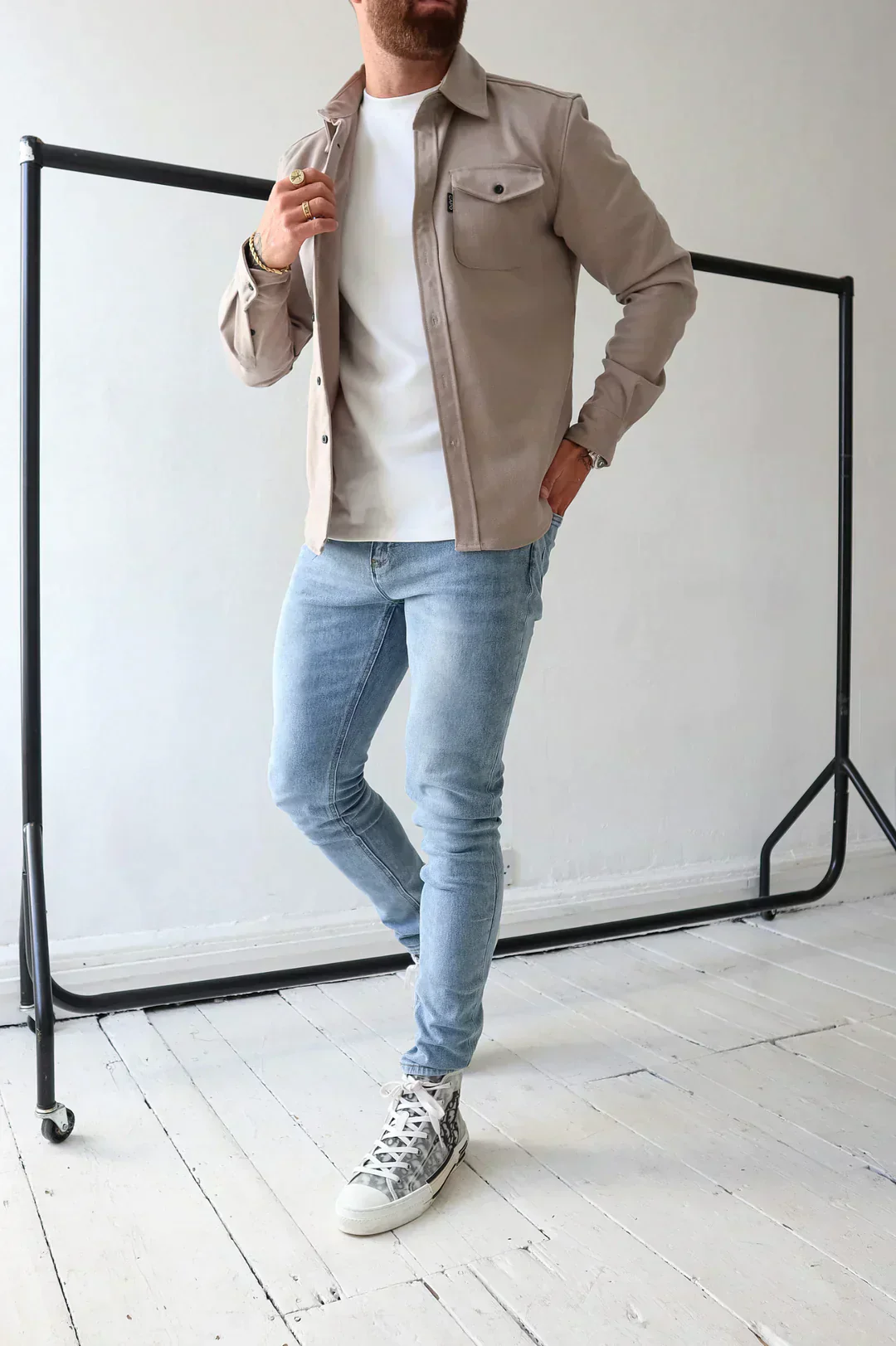 Heidi-Mode | Premium-Jacke mit Knopfverschluss für Herren Stylische und Bequeme Jacke - Image 37