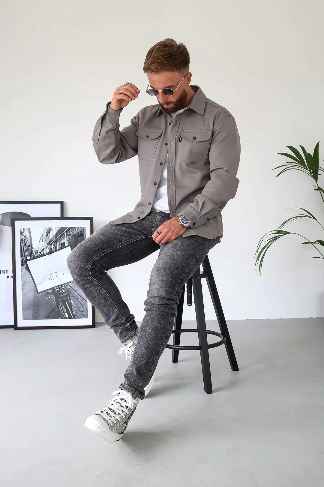 Heidi-Mode | Premium-Jacke mit Knopfverschluss für Herren Stylische und Bequeme Jacke - Image 9