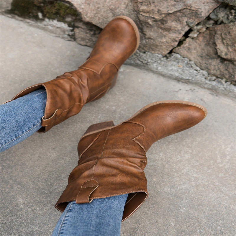 Heidi-Mode | Pu Lederstiefel für Damen - Image 4