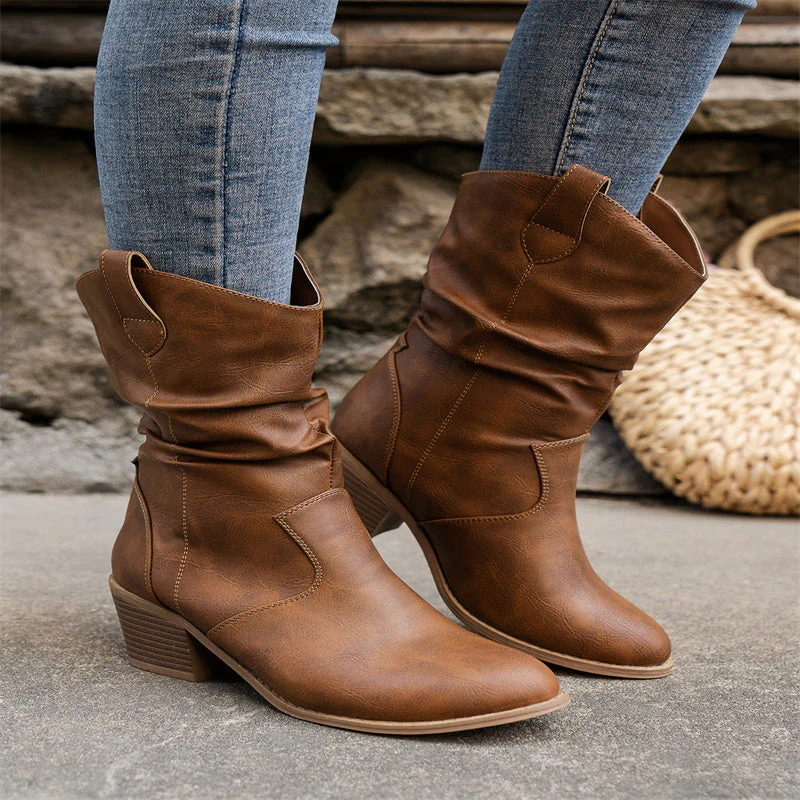 Heidi-Mode | Pu Lederstiefel für Damen - Image 5