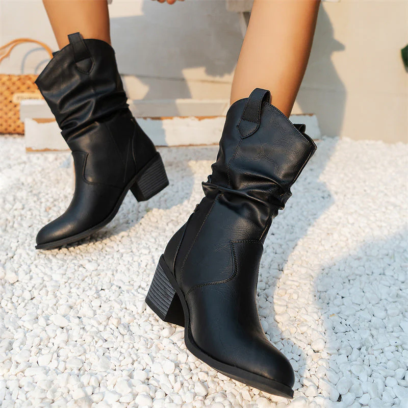 Heidi-Mode | Pu Lederstiefel für Damen - Image 6