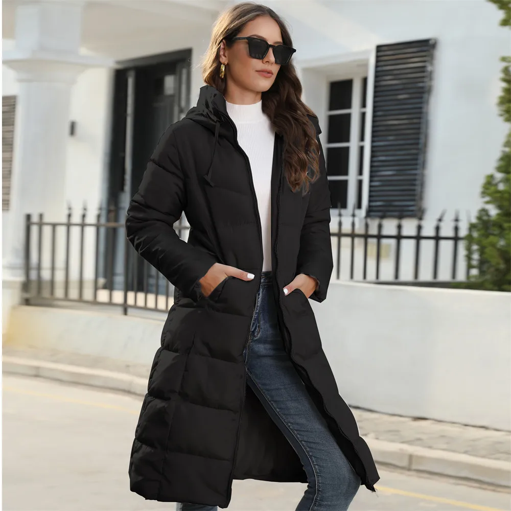 Heidi-Mode | Pufferjacke - stilvolle Damen Winterjacke mit Kapuze - Image 2