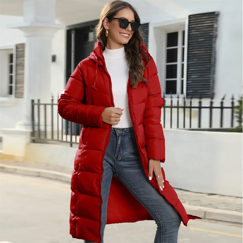 Heidi-Mode | Pufferjacke - stilvolle Damen Winterjacke mit Kapuze - Image 3