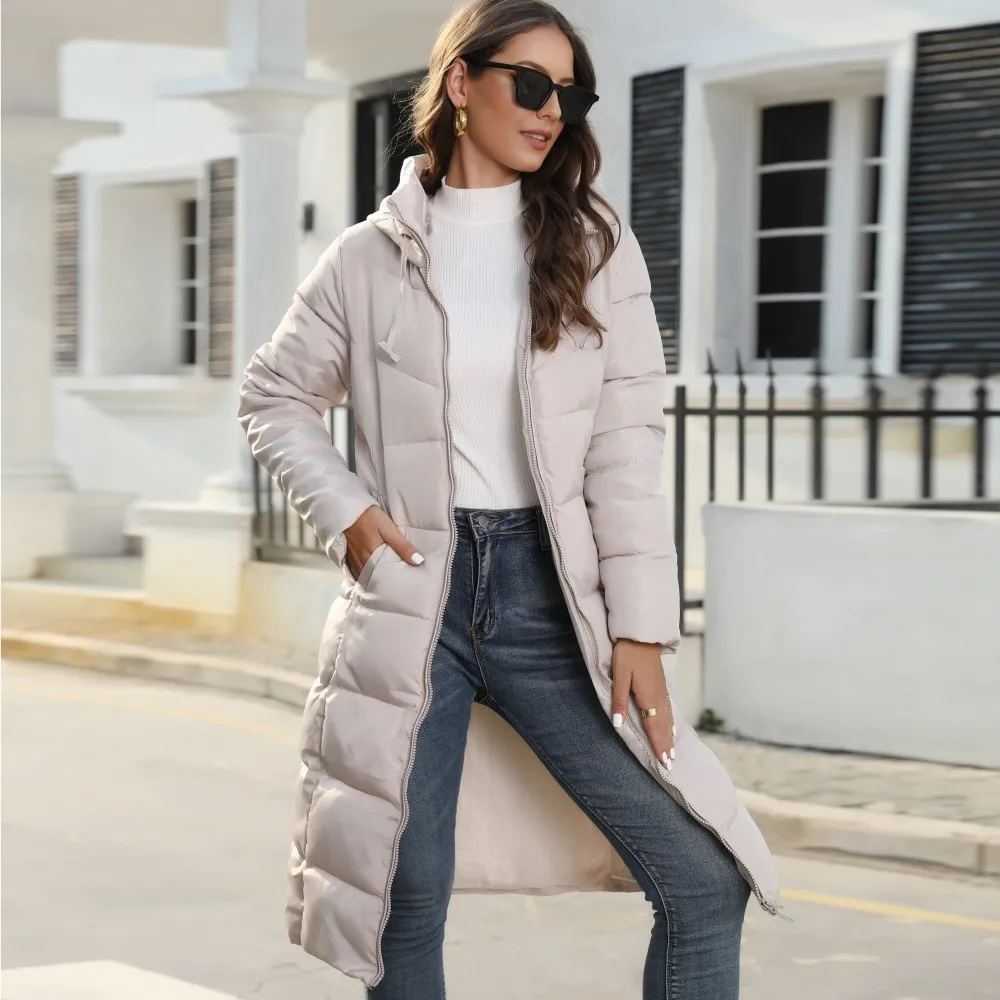 Heidi-Mode | Pufferjacke - stilvolle Damen Winterjacke mit Kapuze - Image 4