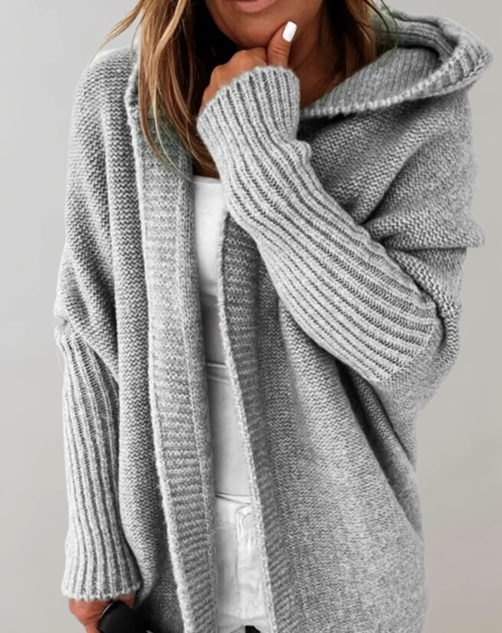 Heidi-Mode | Pullover Lange Strickjacke - Image 6