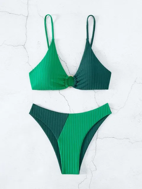 Heidi-Mode | Push-Up-Bikini-Set mit Hoher Taille für Damen - Image 11