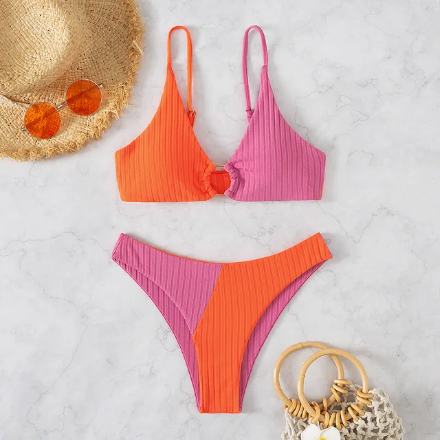 Heidi-Mode | Push-Up-Bikini-Set mit Hoher Taille für Damen - Image 8