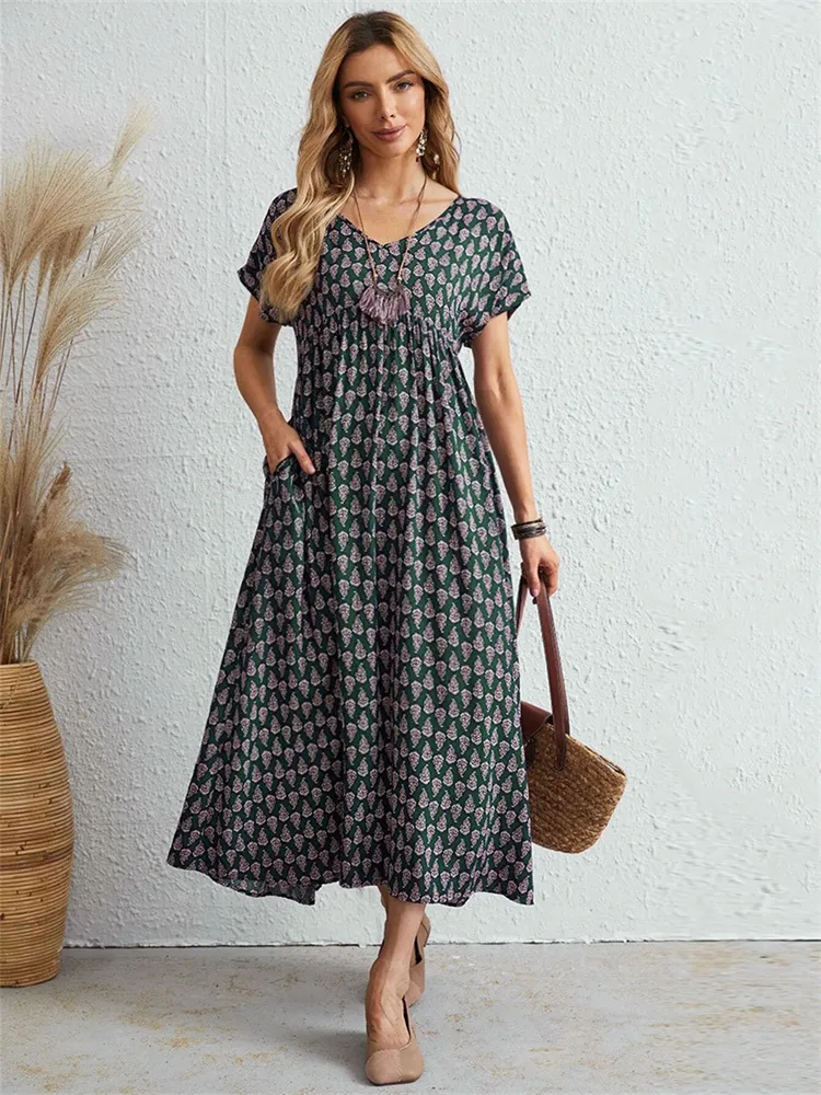 Heidi-Mode | Geräumig, Lässiges Vintage-Kleid - Image 5