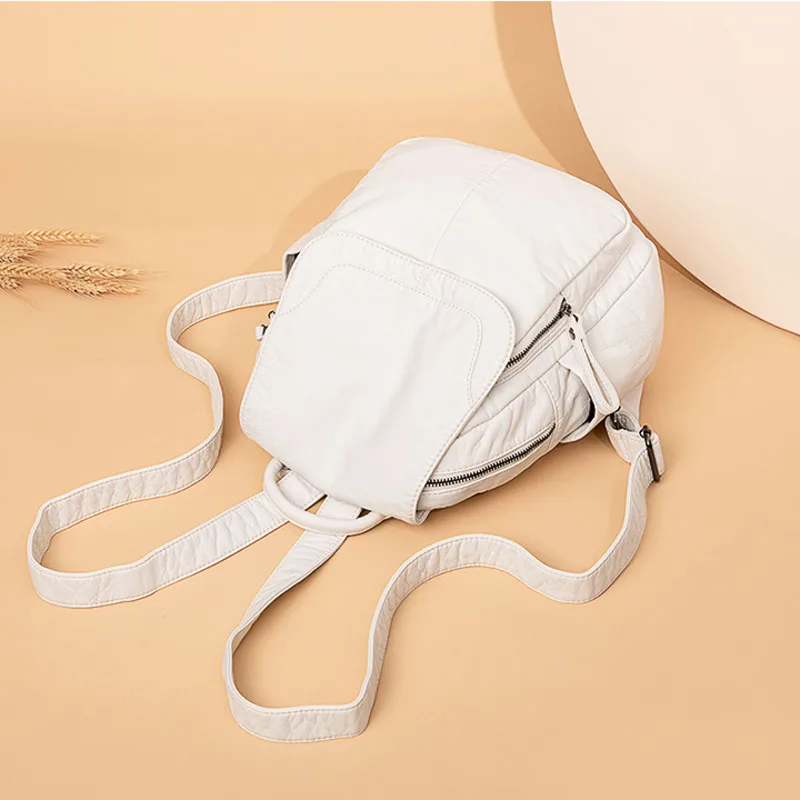 Heidi-Mode | Rucksack Gewaschenes Leder - Image 2