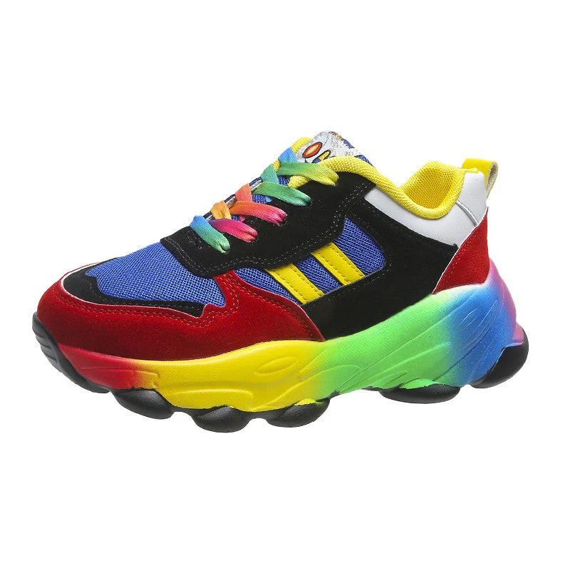Heidi-Mode | Regenbogen Orthopädische Turnschuhe - Image 5