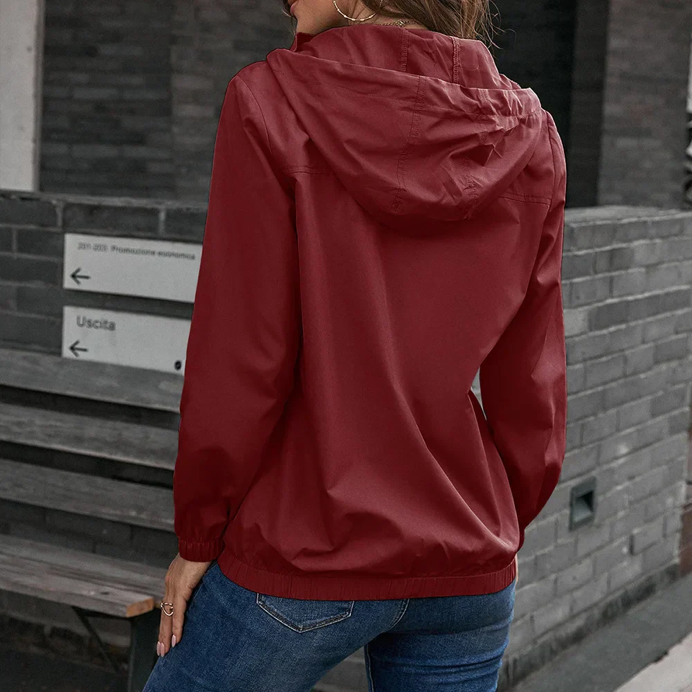 Heidi-Mode | Active Outdoor Regenjacke mit Kapuze - Wasserdicht und Winddicht - Image 3