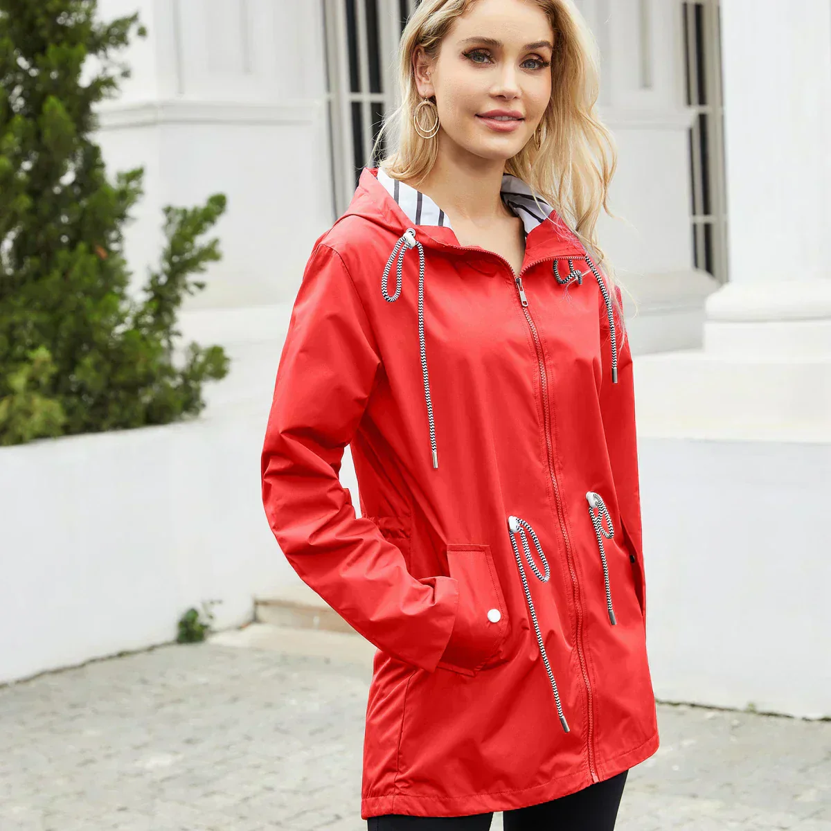 Heidi-Mode | Regenjacke mit Kapuze - Image 4