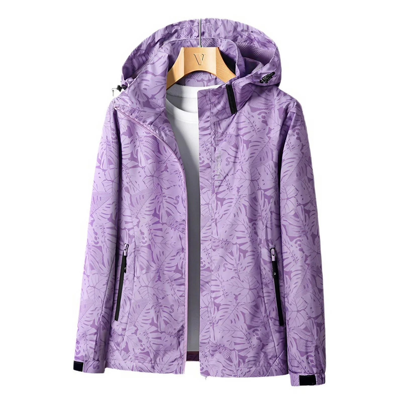 Heidi-Mode | Regenjacke mit Kapuze Wasserdicht Damen - Image 5