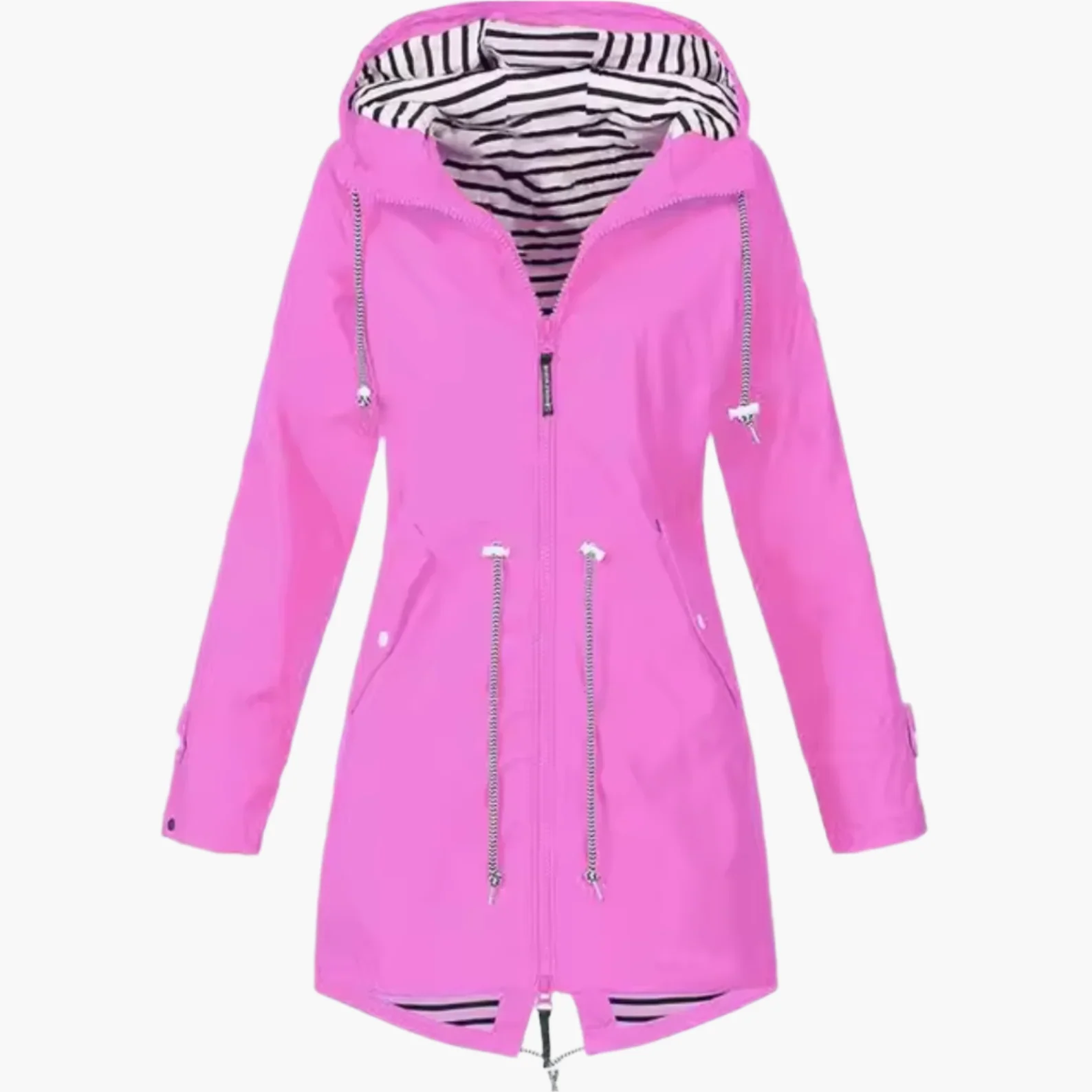 Heidi-Mode | Regenjacke mit Kapuze - Wasserdichte Windjacke für Outdoor & Alltag - Image 3
