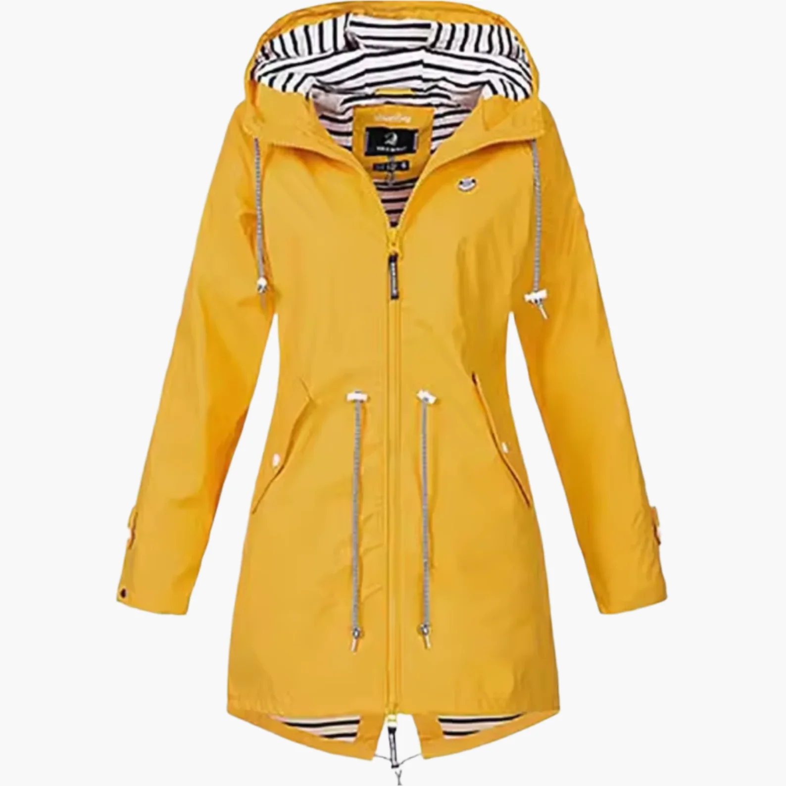 Heidi-Mode | Regenjacke mit Kapuze - Wasserdichte Windjacke für Outdoor & Alltag - Image 5