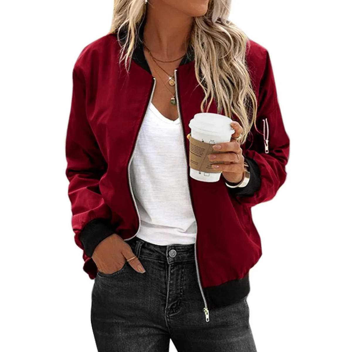 Heidi-Mode | Reißverschluss Leichtjacke für Damen - Image 2