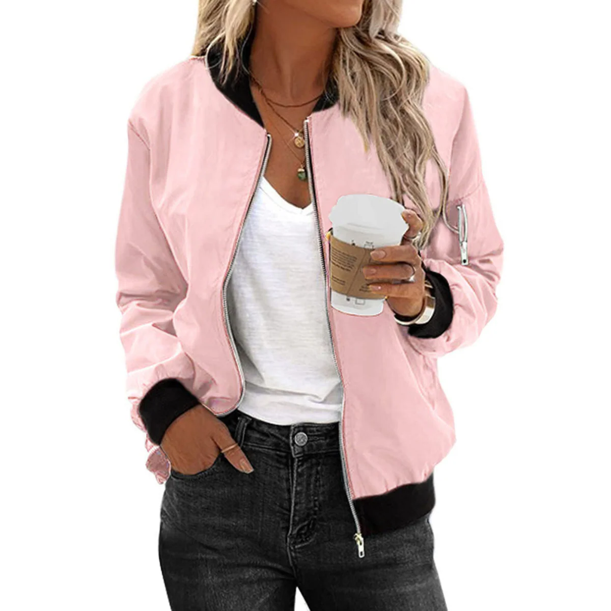 Heidi-Mode | Reißverschluss Leichtjacke für Damen - Image 3