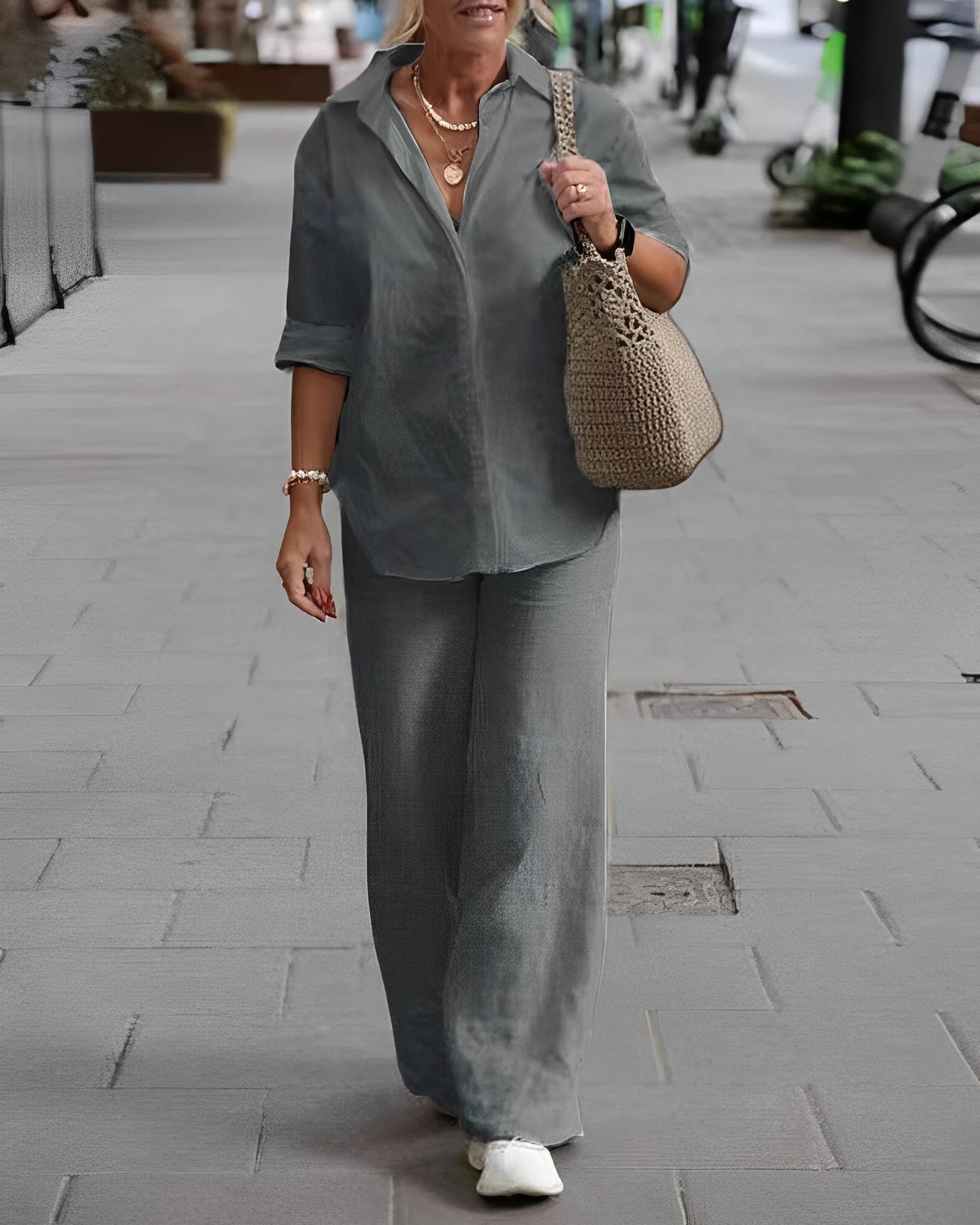Heidi-Mode | Relaxed Leinenhose mit Luftigem Sitz für Damen - Image 5