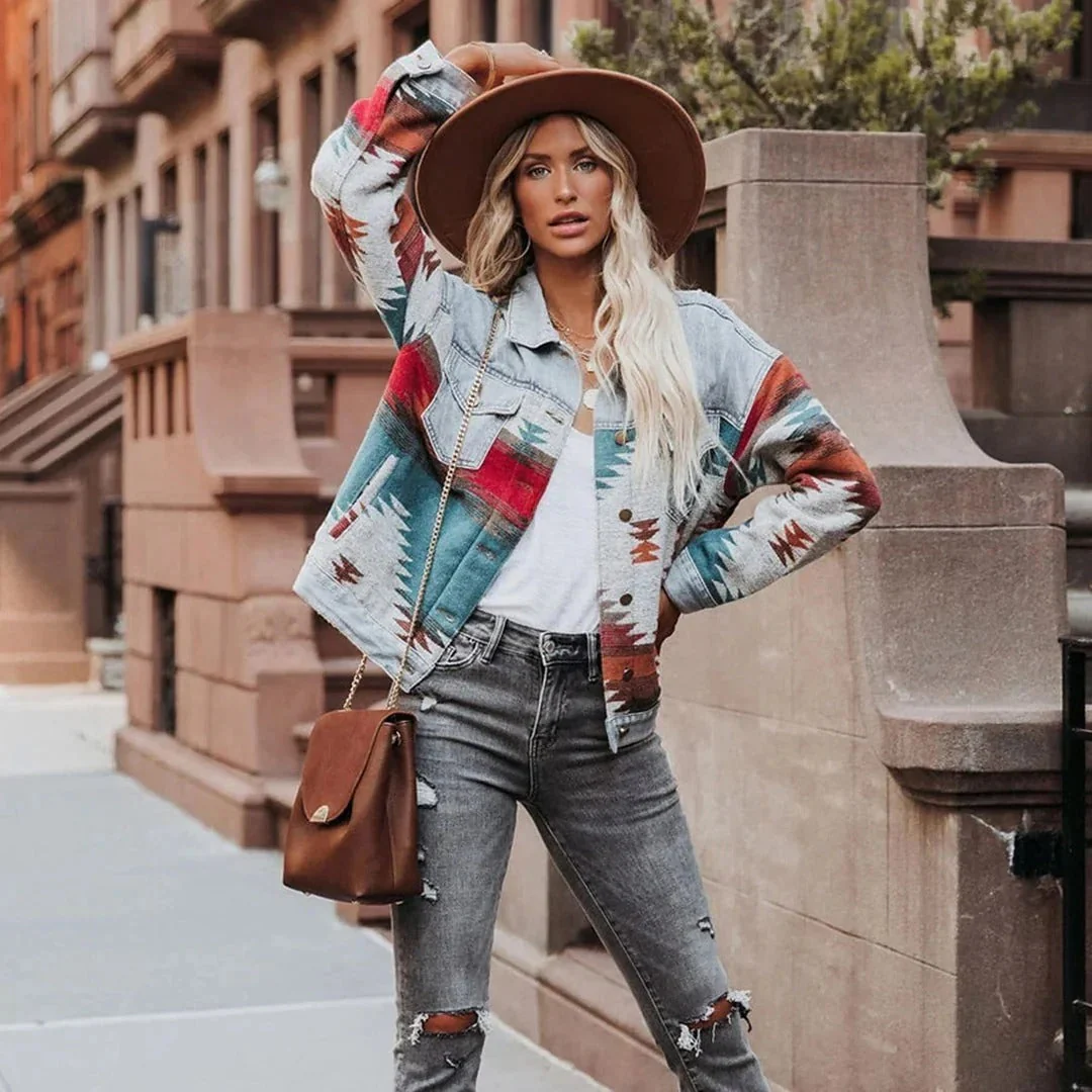 Heidi-Mode | Retro Jeansjacke für Damen Eva - Image 2