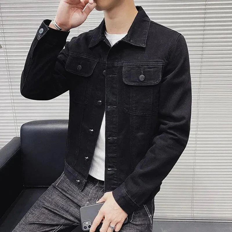 Heidi-Mode | Revers Denim Jacke Herren - Image 12