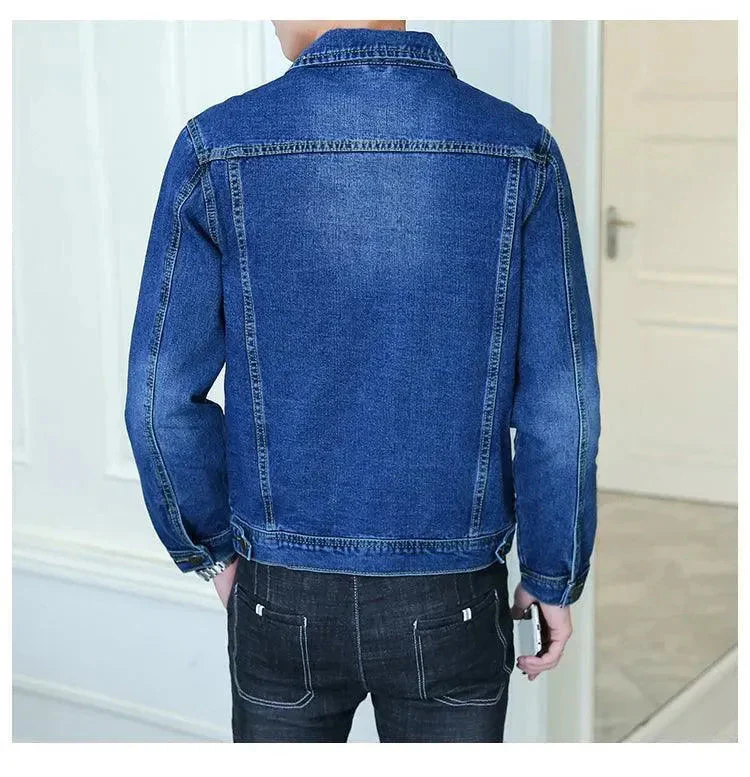 Heidi-Mode | Revers Denim Jacke Herren - Image 7