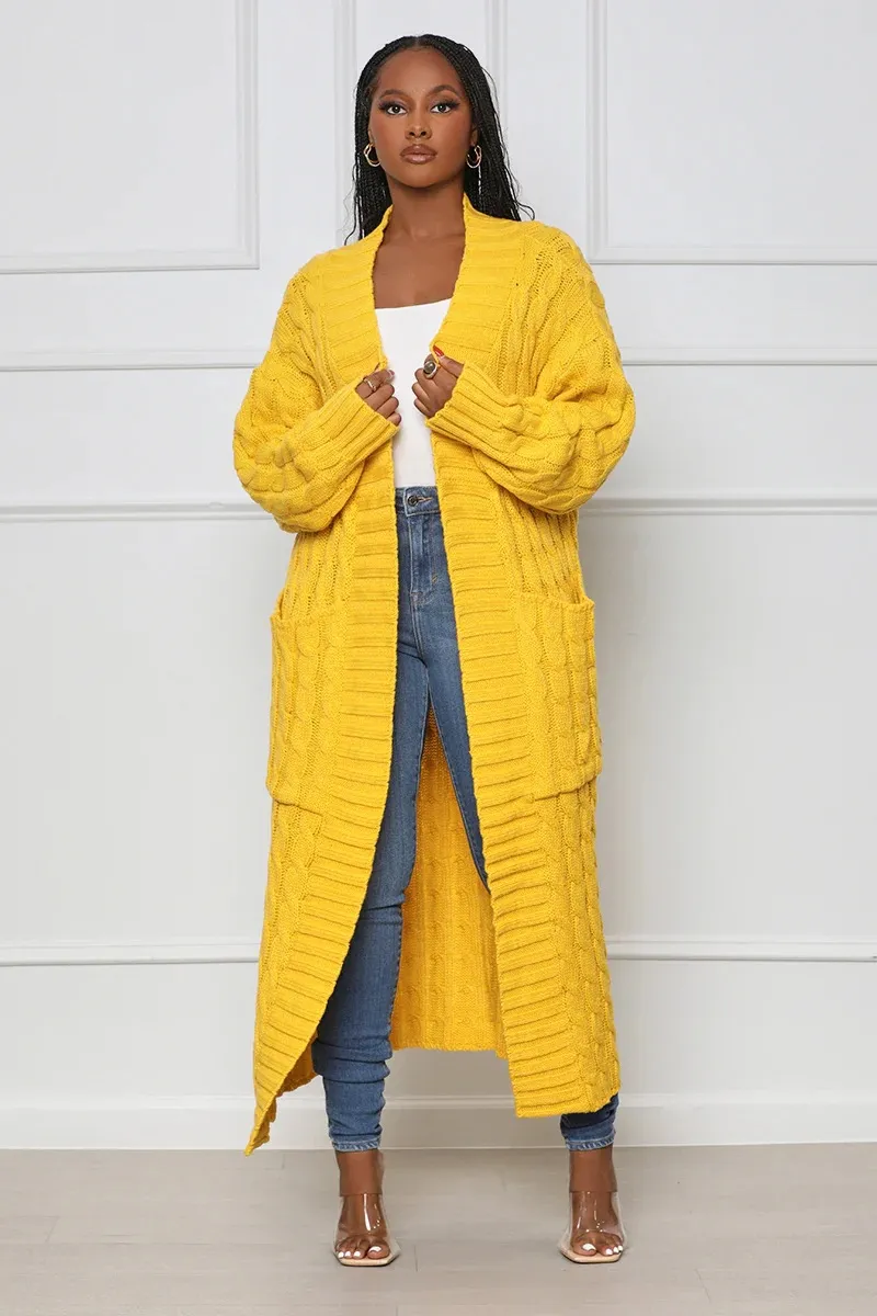 Heidi-Mode | Rita - Lange Strickjacke - Image 2