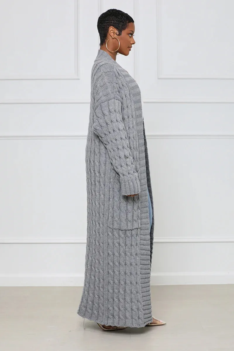 Heidi-Mode | Rita - Lange Strickjacke - Image 5