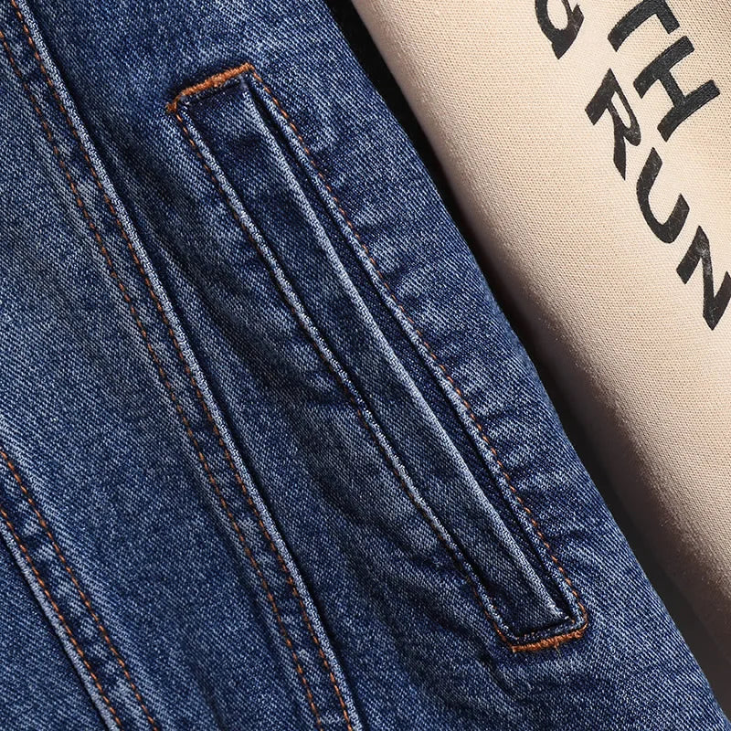 Heidi-Mode | Ärmellose Jeansweste Im Im Freien Militärstil - Image 4