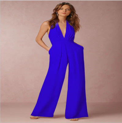 Heidi-Mode | Ärmelloser Halterneck Jumpsuit - Image 10