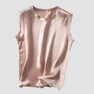 Heidi-Mode | Ärmelloses Seiden Satin Top