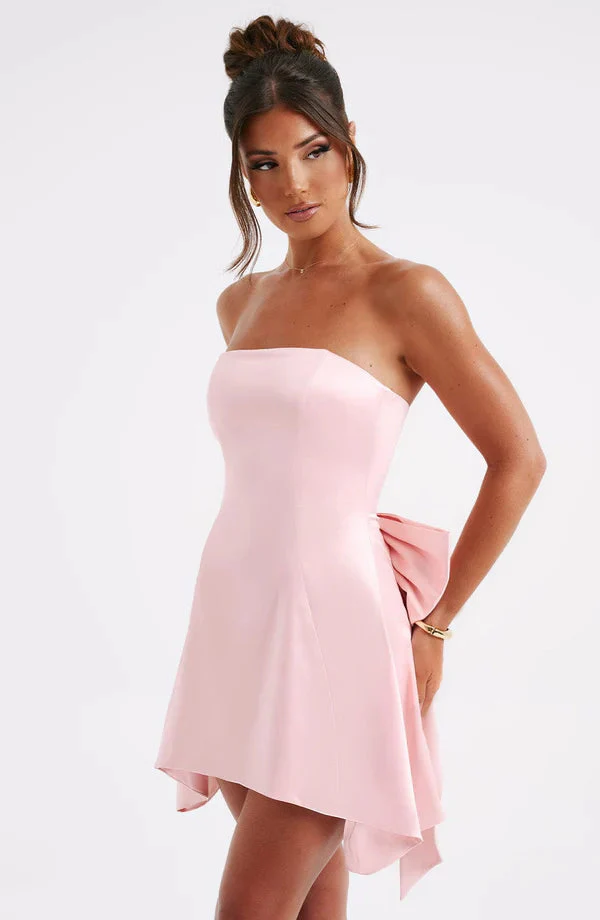 Heidi-Mode | Ärmeloses Minikleid mit Schleifendetail - Image 5