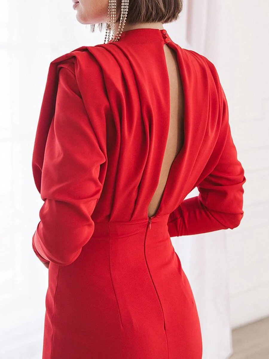 Heidi-Mode | Rollkragenpullover-Kleid In Mode - Image 5