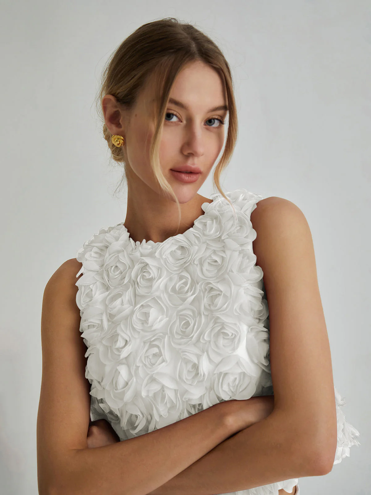 Heidi-Mode | Romantische Mehrfarbige Bluse - Image 5