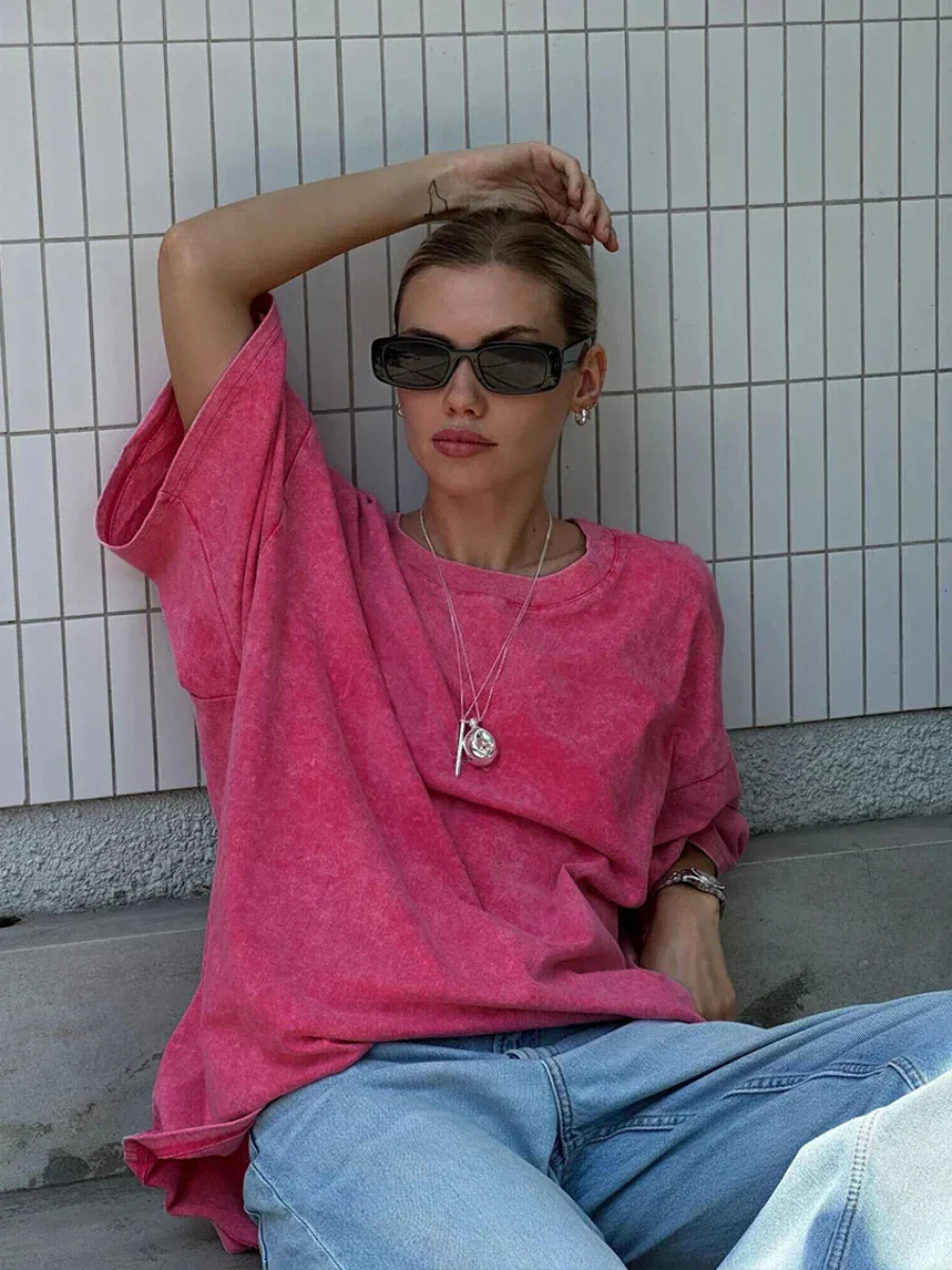 Heidi-Mode | Rosa T-Shirt - Image 3