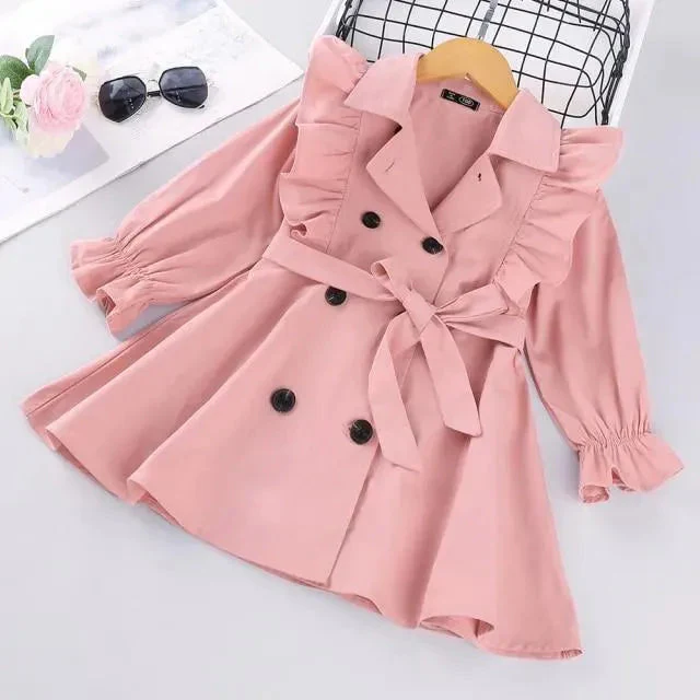 Heidi-Mode | Rüschentrenchcoats für Mädchen - Image 7